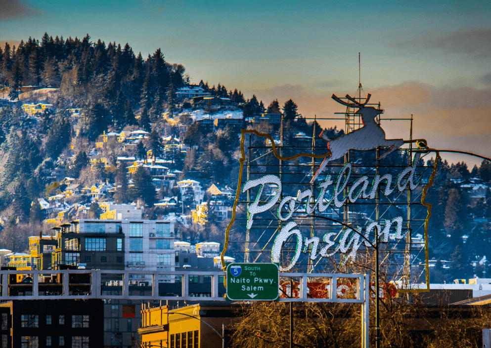 Portland, Oregon — the eco-friendly city where sustainability is woven into daily life: bike lanes, refill shops, and zero-waste culture