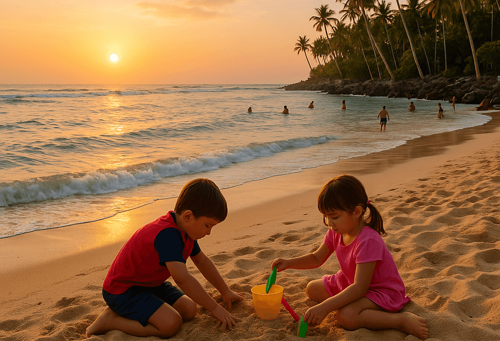 Family-Friendly Beaches in Sri Lanka: Where Kids Play, Parents Relax, and Memories Begin