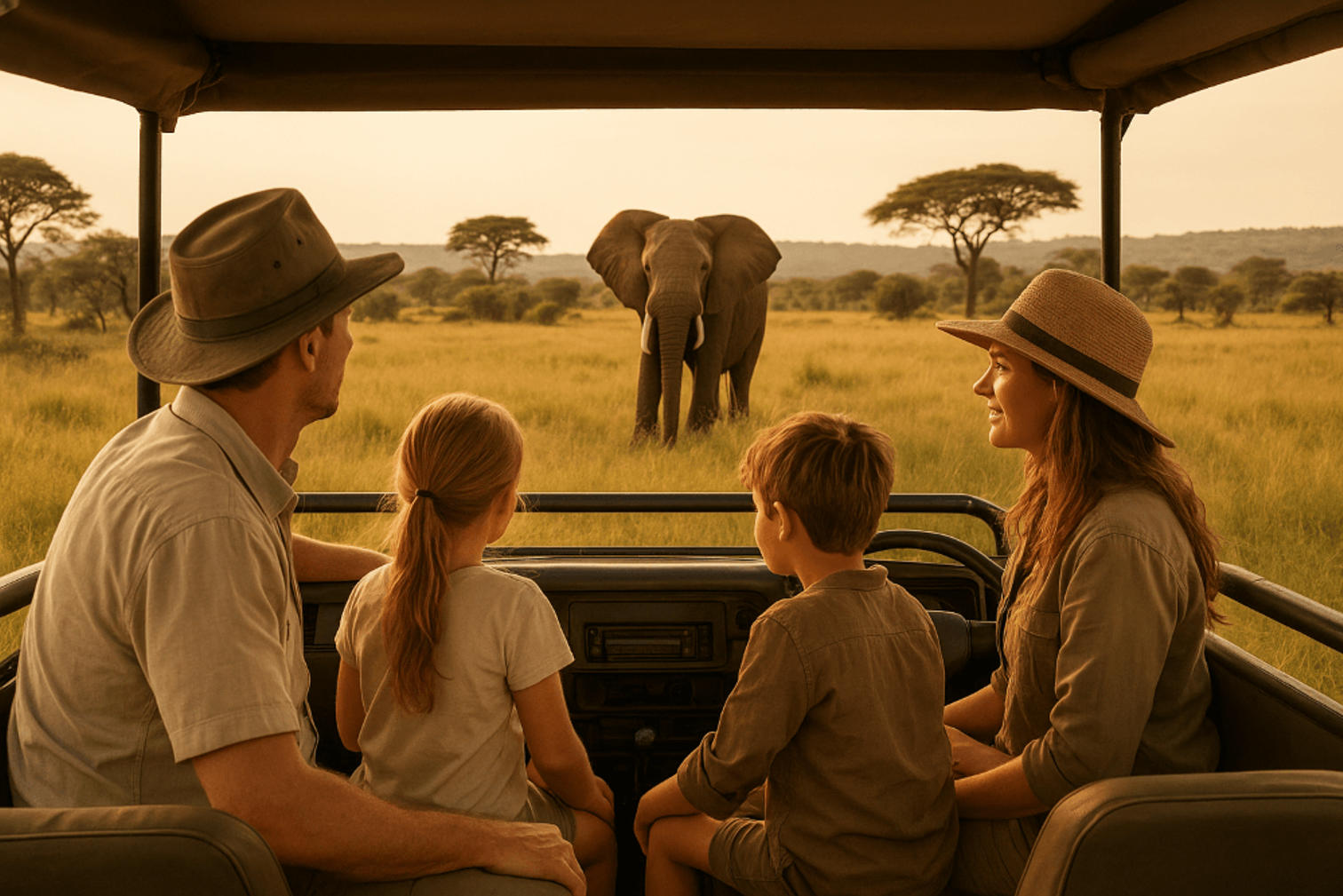 Family with kids on safari in Kenya – Kenya with kids travel guide