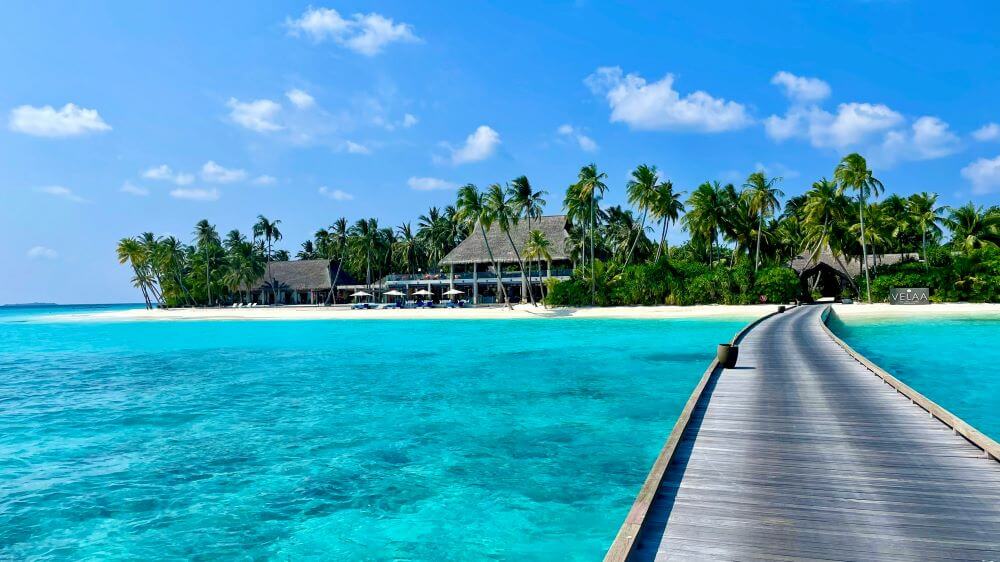 Fulidhoo island beach Maldives — quiet traditional island with budget guesthouses $35-50 per night