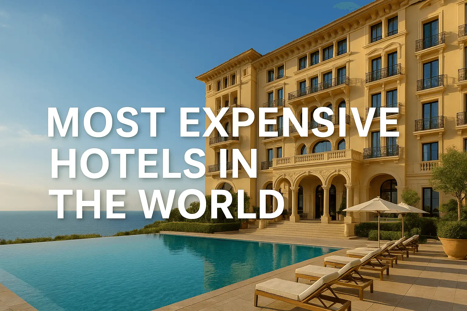 Most Expensive Hotels in the World: Where Luxury Knows No Limits