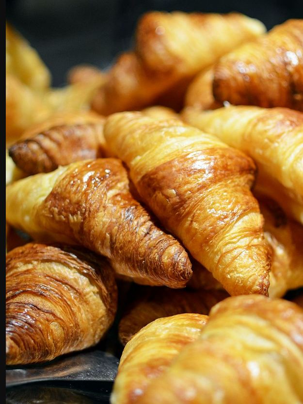 Fresh croissants, originally from Austria not France