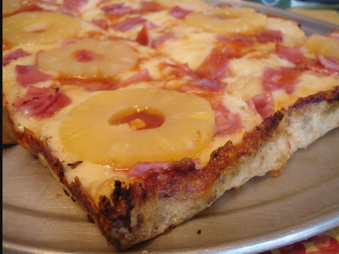 Hawaiian pizza, actually invented in Canada in 1962
