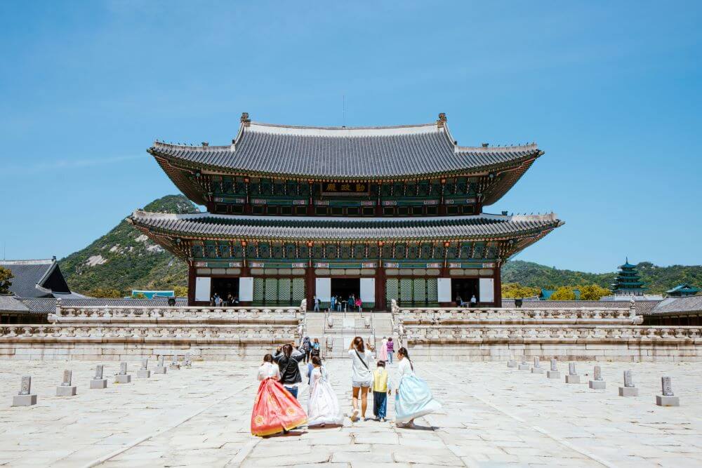 Gyeongbokgung Palace in Seoul — family-friendly landmark for South Korea with kids